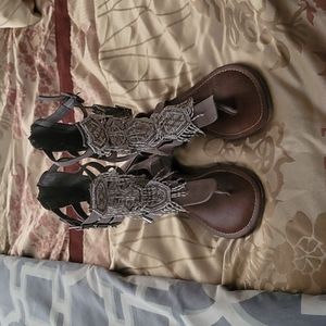 Carlos Santana Gladiator Sandals